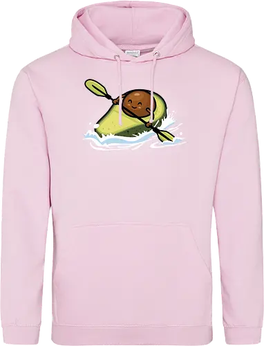 Avocanoe - avocado, kanu, River, fun - Standard Hoodie