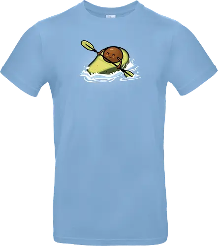 Avocanoe - avocado, kanu, River, fun - Standard T-Shirt