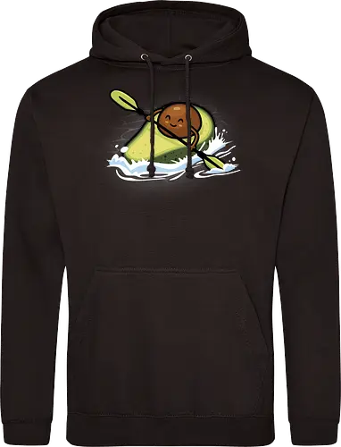 Avocanoe - avocado, kanu, River, fun - Standard Hoodie