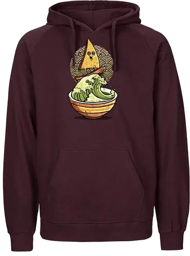 Guacagawa Mole - guacamole, avocado, Surfing, Nacho - Fairtrade Hoodie