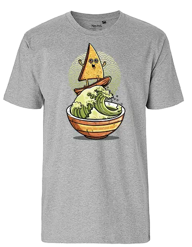 Guacagawa Mole - guacamole, avocado, Surfing, Nacho - Fairtrade T-Shirt