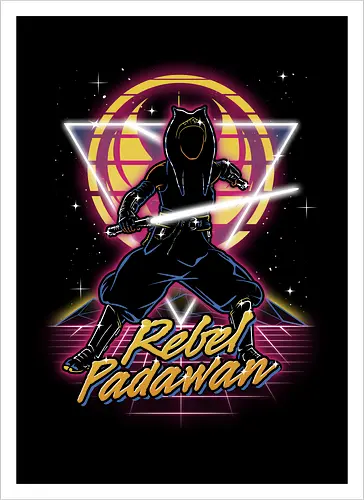Retro Rebel Padawan