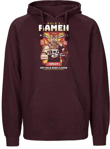 Ramen of Doom - indiana, doom, 80s, ramen, joConsole - Fairtrade Hoodie