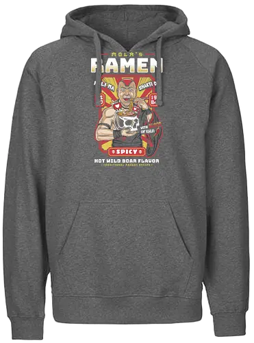 Ramen of Doom - indiana, doom, 80s, ramen, joConsole - Fairtrade Hoodie