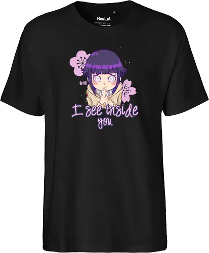 I See Inside You - hinata, shipuuden, manga, anime, psychodelicia - Fairtrade T-Shirt