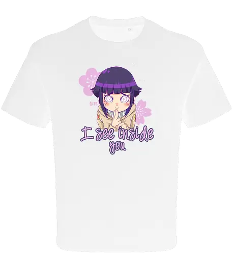I See Inside You - hinata, shipuuden, manga, anime, psychodelicia - Oversize T-Shirt