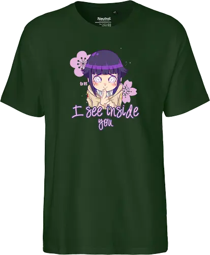 I See Inside You - hinata, shipuuden, manga, anime, psychodelicia - Fairtrade T-Shirt