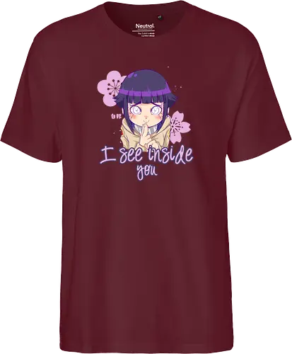 I See Inside You - hinata, shipuuden, manga, anime, psychodelicia - Fairtrade T-Shirt