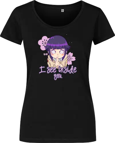 I See Inside You - hinata, shipuuden, manga, anime, psychodelicia - Damen T-Shirt