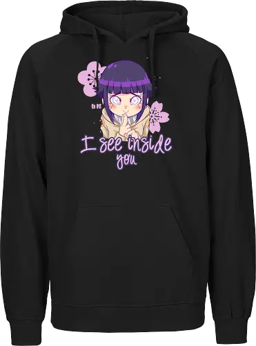 I See Inside You - hinata, shipuuden, manga, anime, psychodelicia - Fairtrade Hoodie