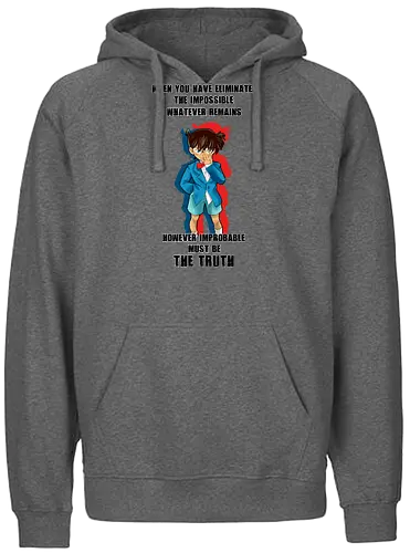 The Truth - detective conan, conan, meitantei konan, anime, manga, psychodelicia - Fairtrade Hoodie