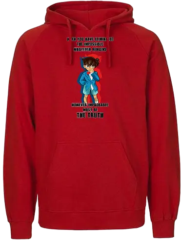 The Truth - detective conan, conan, meitantei konan, anime, manga, psychodelicia - Fairtrade Hoodie