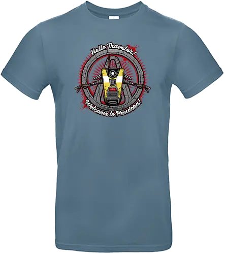Hello Traveler - claptrap, pandora, Gaming - Standard T-Shirt