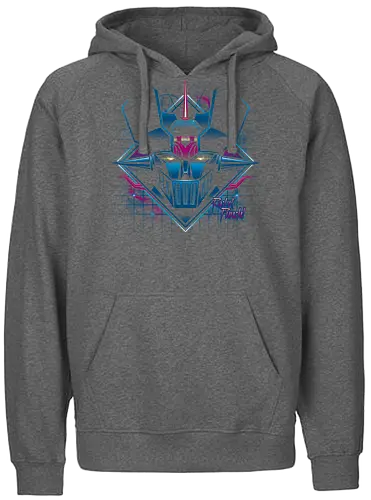 Rocket Punch 90s - 80s, anime, manga, mazinger z, tv show - Fairtrade Hoodie