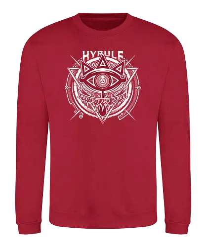 Protect and Serve - gaming, classic gaming, Hero of Time - Sweatshirt