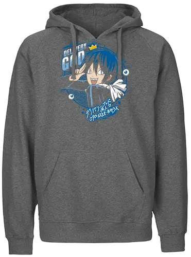 Delivery God - norigami, manga, anime, kato, god - Fairtrade Hoodie