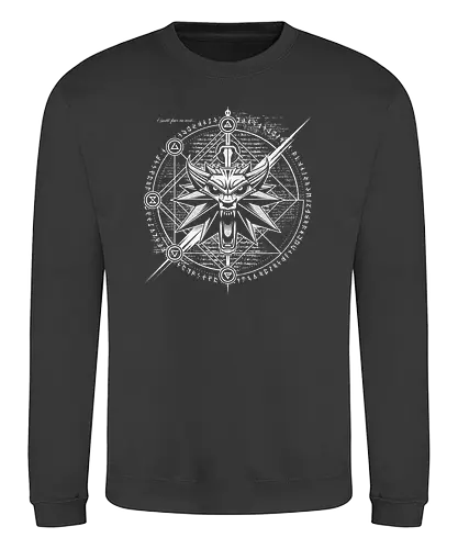 Fear No Evil - witcher, the witcher, hexer, gaming, game, rpg, open world - Sweatshirt
