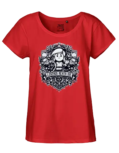 Legends Never Die - Hero of Time, gaming, console, awakening, remake, Princess - Fairtrade Girl Shirt