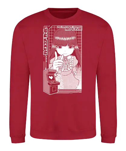 Hi Score - anime, girl, High Score, Hi Score Girl - Sweatshirt