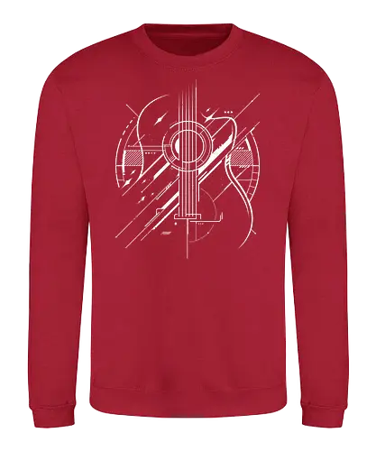 Proyect Guitar - guitar, music, band - Sweatshirt