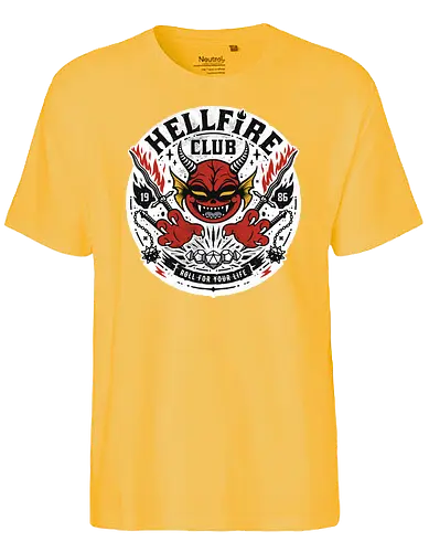 Roll for your Life - Hellfire, club, stranger, Eddie - Fairtrade T-Shirt