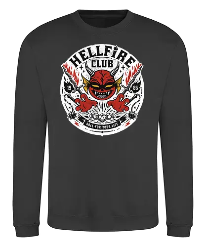 Roll for your Life - Hellfire, club, stranger, Eddie - Sweatshirt