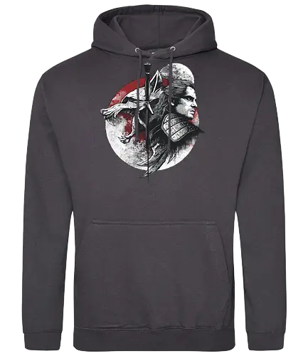 Gwynbleidd - Weißer Wolf, witcher, Elven Speech - Standard Hoodie
