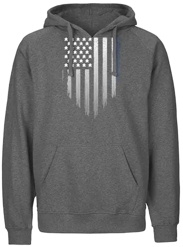 United States of Meeples - Spielfiguren, flag, flagge - Fairtrade Hoodie