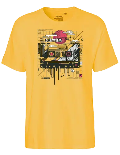 Retro Cassette - tape, kassette, retro - Fairtrade T-Shirt