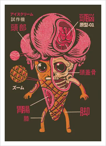 Ice cream kaiju