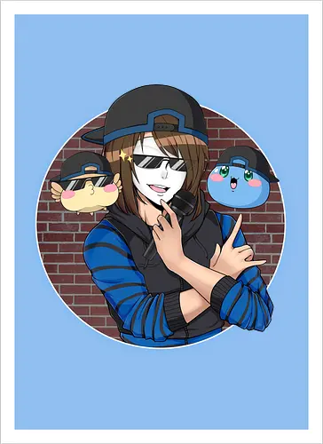 GLP - Manu Yo - Kunstdruck