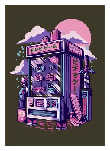 Retro Vending Machine