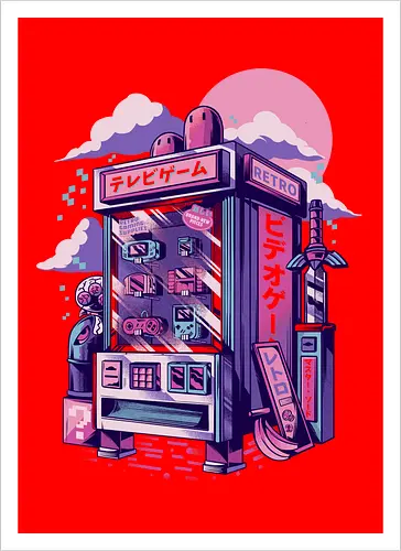 Retro Vending Machine