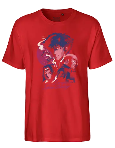See You, Space Cowboy - Cowboy, anime, classic, 90s, space, sci fi - Fairtrade T-Shirt
