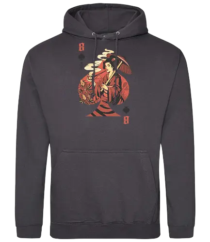 Weed Geisha - weed, ganja, geisha, japan, nippon, card game, card, kartenspiel, fun - Standard Hoodie