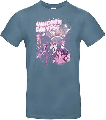 Unicorncalypse - unicorn, einhorn, einhörner, fantastic, fantasie, fabelwesen, kaiju, apokalypse, apocalypse, magic, magie, glitter, glimmer, glitzer - Standard T-Shirt