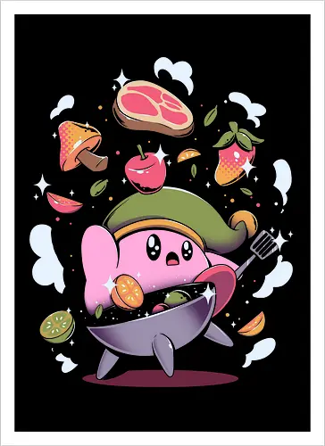 Pink Boy Cooking