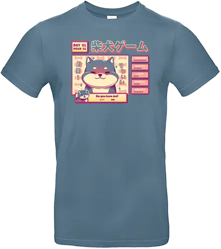 Shiba Novel - shiba, shiba inu, hund, dog, doggo, telltale, story, tamagotchi, dating game, point and click, character selection - Standard T-Shirt