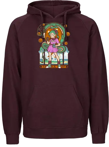 Capsule Nouvu - db, dbz, anime, manga, vegeta, saiyajin, son-goku, bulma, nouvu art - Fairtrade Hoodie