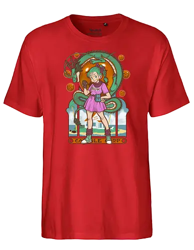 Capsule Nouvu - db, dbz, anime, manga, vegeta, saiyajin, son-goku, bulma, nouvu art - Fairtrade T-Shirt