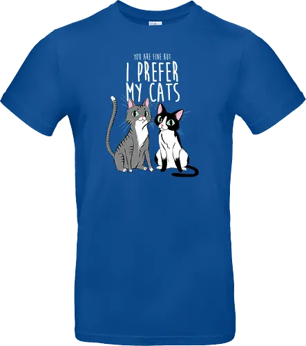 I prefer my cats
