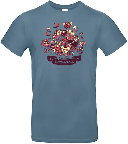 Katamario - mario, roll, items, Sammeln, Collect, prince, prinz - Standard T-Shirt