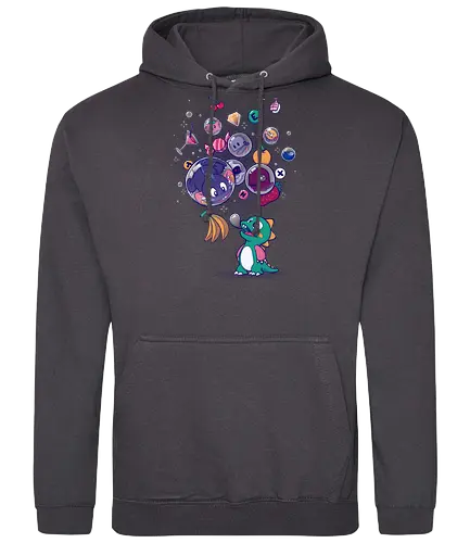 Many Bubbles - bubble bobble, gaming, ursulalopez, video game - Standard Hoodie