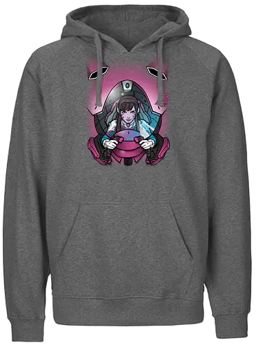 Nerf This! - d.va, gaming, ursulalopez, video game - Fairtrade Hoodie