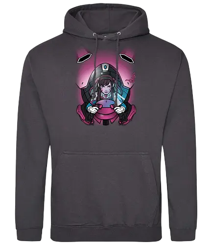 Nerf This! - d.va, gaming, ursulalopez, video game - Standard Hoodie