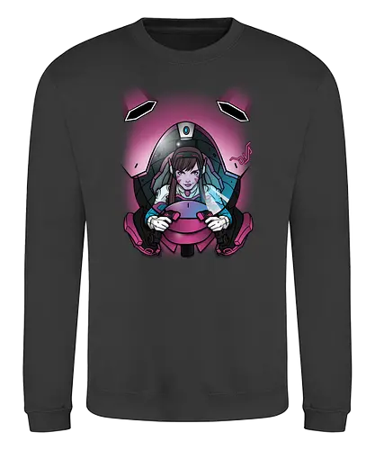 Nerf This! - d.va, gaming, ursulalopez, video game - Sweatshirt