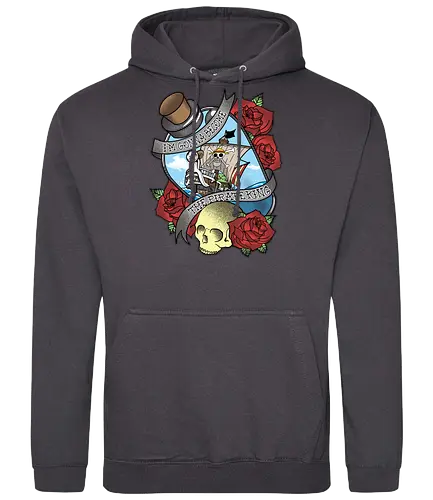The Pirate King - monkey d. ruffy, lorenor zorro, nami, sanji, nico robin, ursulalopez, st blue s - Standard Hoodie