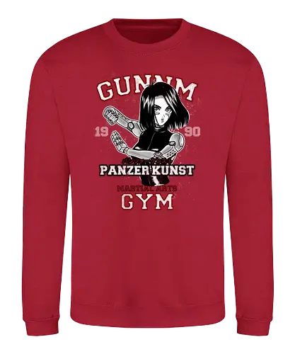 GUNNM GYM - alita, battle, angel, anime, movie, film, manga - Sweatshirt