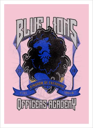 Blue Lions Crest