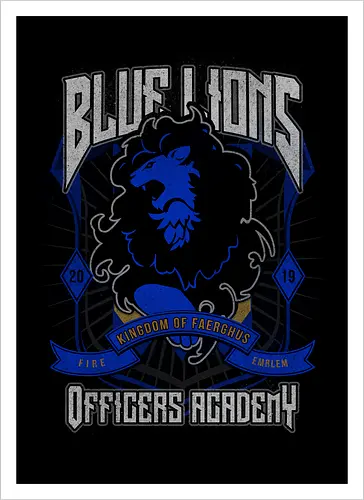 Blue Lions Crest